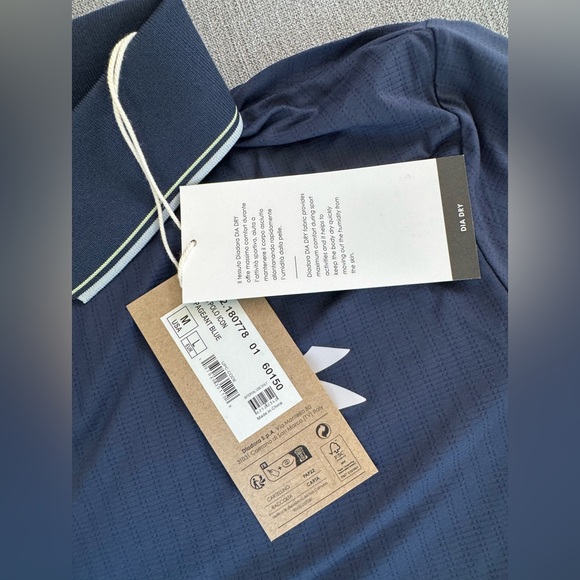 (NWT) Diadora SS Polo Icon features Coolcore fabric Size: M - Picture 6 of 10